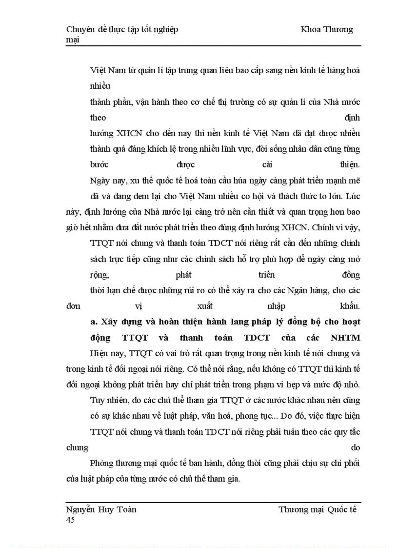 image for page Rủi ro và quản trị rủi ro đối với phương thức thanh toán tín dụng chứng từ trong thanh toán quốc tế tại chi nhánh NHNo & PTNT Nam Hà Nội