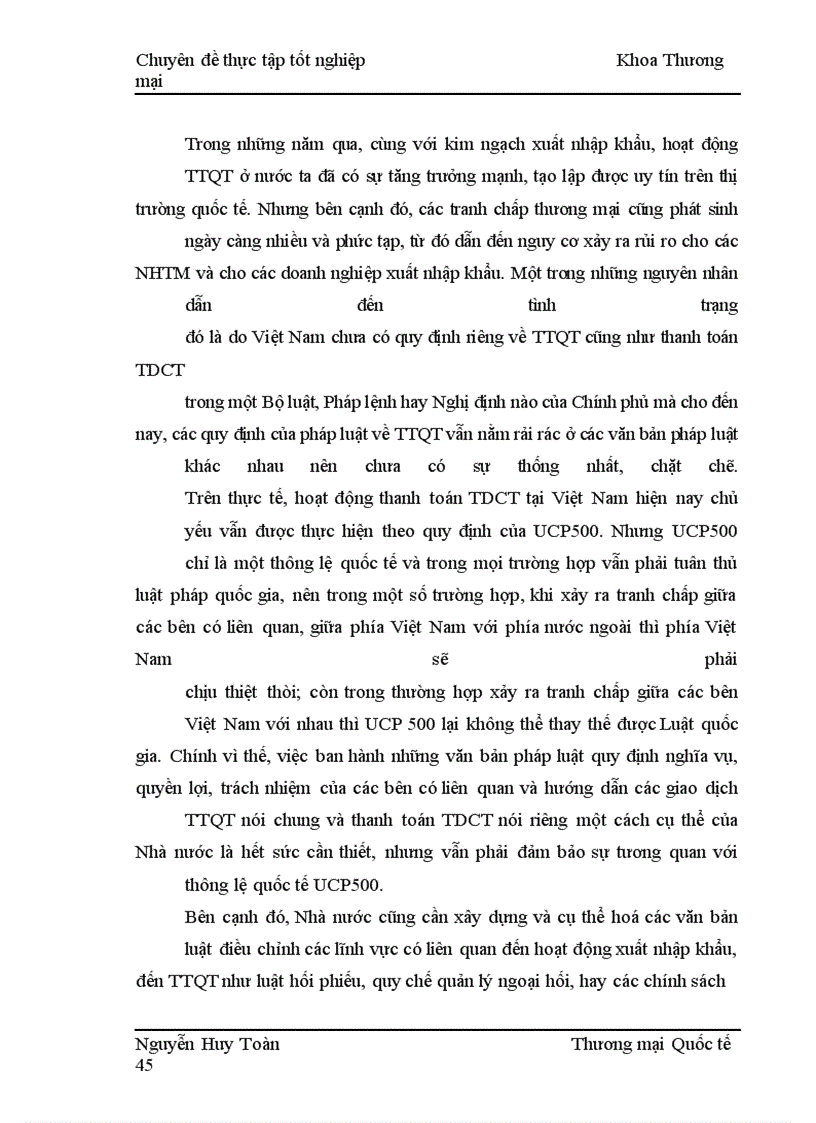 image for page Rủi ro và quản trị rủi ro đối với phương thức thanh toán tín dụng chứng từ trong thanh toán quốc tế tại chi nhánh NHNo & PTNT Nam Hà Nội