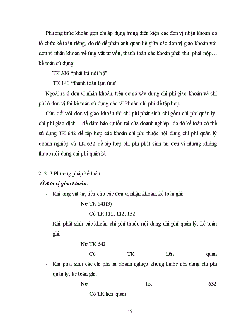 image for page Kế toán chi phí sản xuất trong doanh nghiệp kinh doanh xây lắp theo phương thức khoán