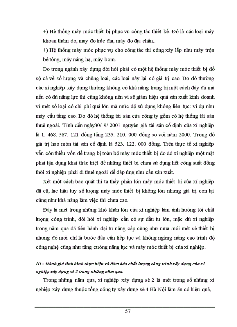 image for page Một số vấn đề về công tác quản lý chất lượng công trình xây dựng ở xí nghiệp xây dựng số 2 thuộc công ty xây dựng số 4