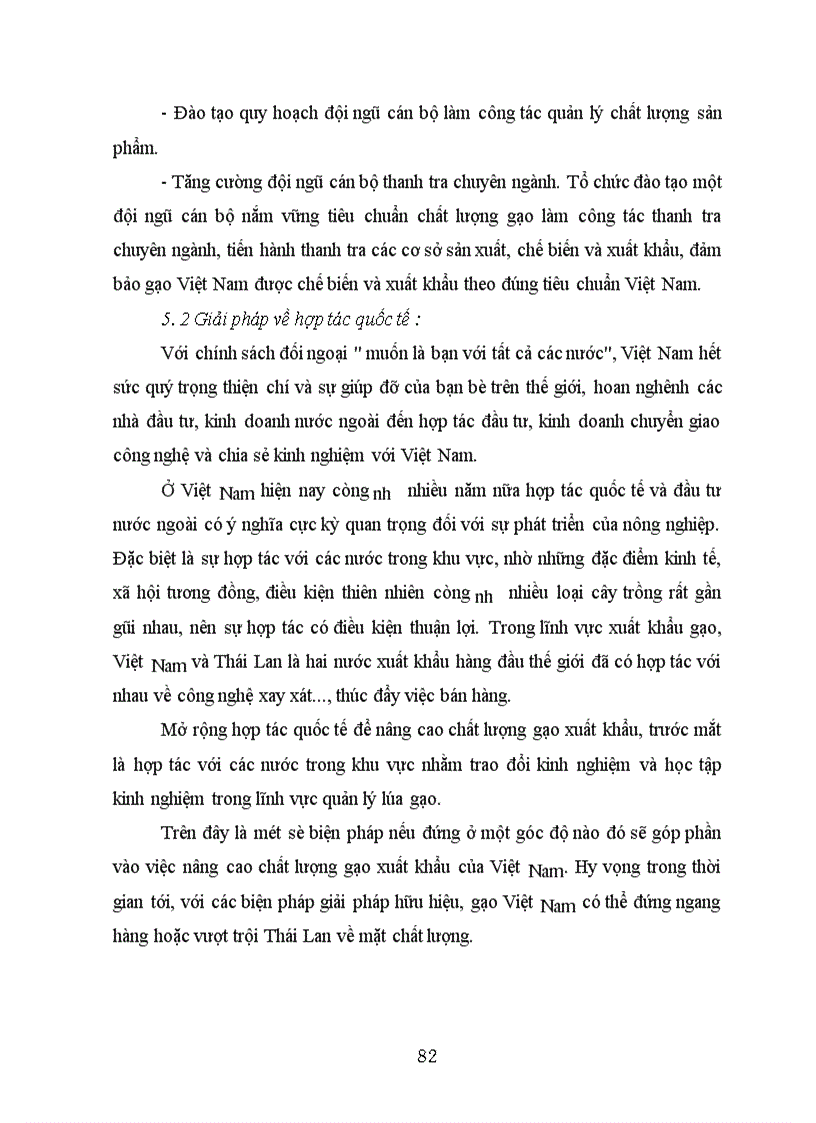 image for page Hiện trạng chất lượng - quản lý chất lượng gạo và một số giải pháp nâng cao chất lượng gạo xuất khẩu