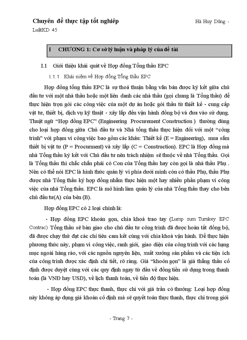 image for page Thực tiễn các điều khoản ký kết và thực hiên Hợp đồng Tổng thầu EPC tại Tổng công ty Lắp máy Việt Nam