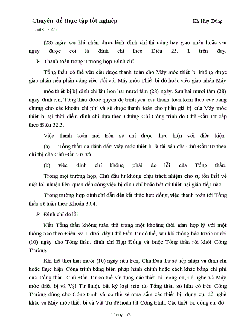 image for page Thực tiễn các điều khoản ký kết và thực hiên Hợp đồng Tổng thầu EPC tại Tổng công ty Lắp máy Việt Nam