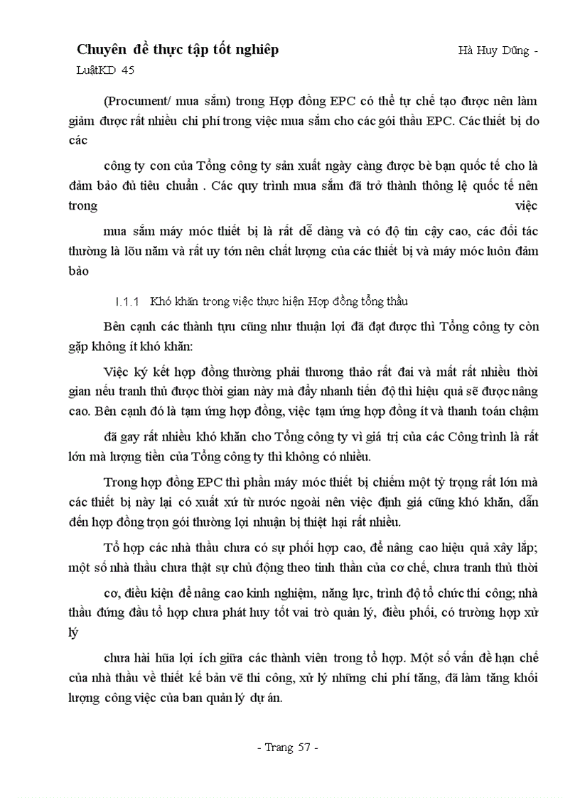 image for page Thực tiễn các điều khoản ký kết và thực hiên Hợp đồng Tổng thầu EPC tại Tổng công ty Lắp máy Việt Nam