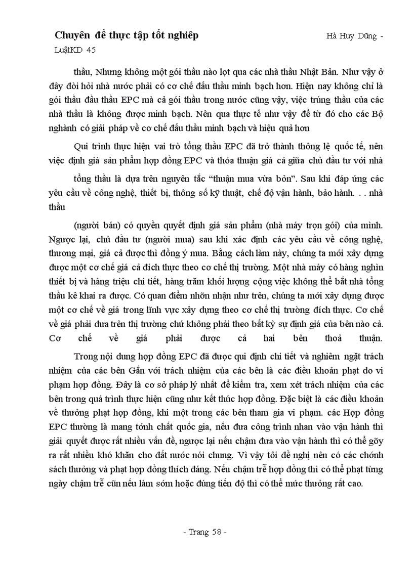 image for page Thực tiễn các điều khoản ký kết và thực hiên Hợp đồng Tổng thầu EPC tại Tổng công ty Lắp máy Việt Nam