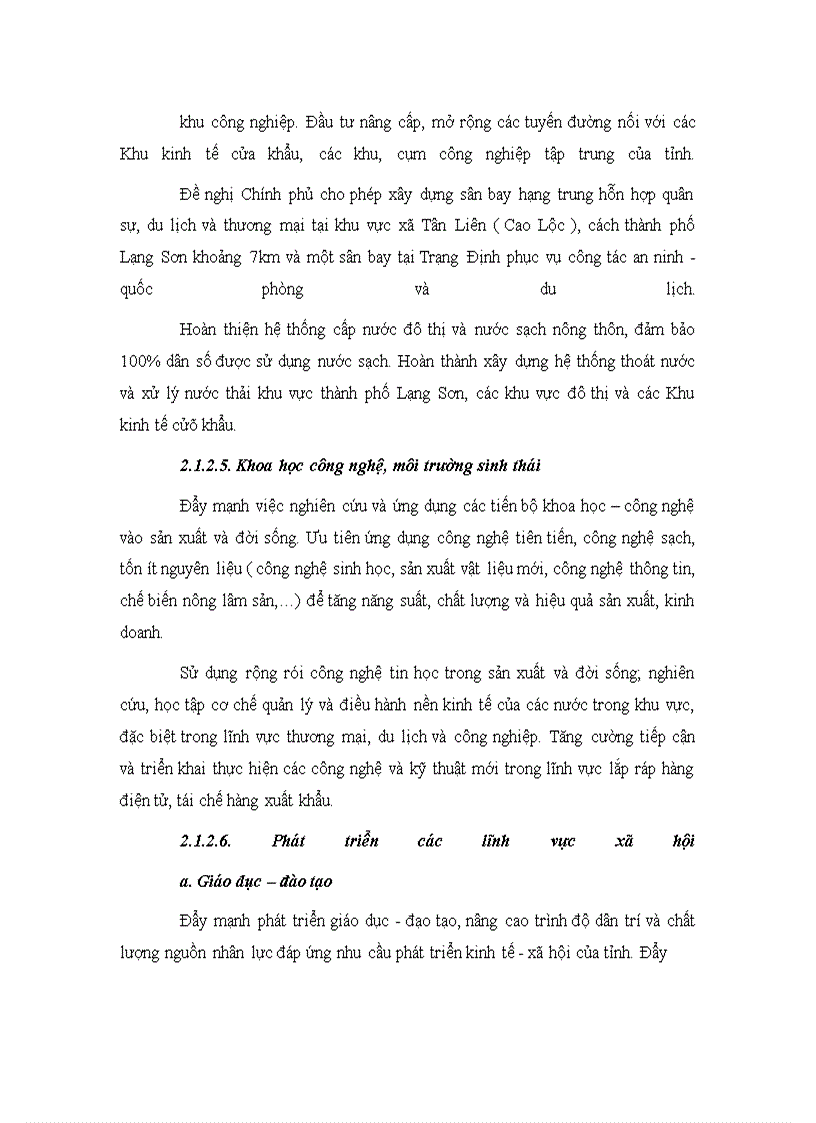 image for page Đầu tư phát triển kinh tế tỉnh Lạng Sơn giai đoạn 2004-2009: Thực trạng và giải pháp