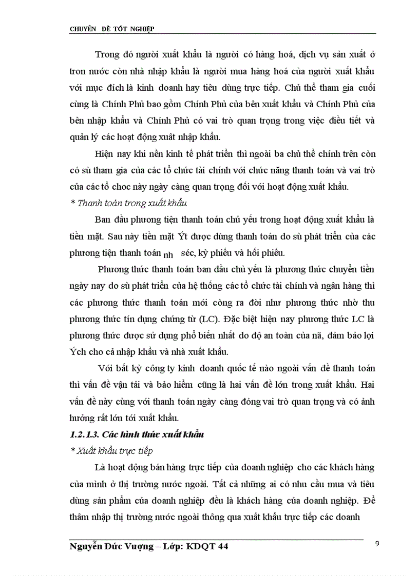 image for page Một số giải pháp nhằm nâng cao hiệu quả kinh doanh xuất khẩu tại Công ty Thực phẩm Miền Bắc