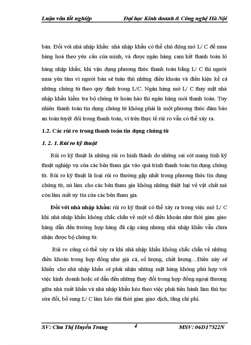 image for page Giải pháp giảm rủi ro thanh toán theo phương thức tín dụng chứng từ tại BIDV Móng Cái