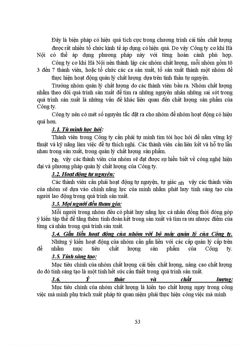 image for page Một số ý kiến nhằm nâng cao chất lượng sản phẩm ở công ty cơ khí Hà Nội