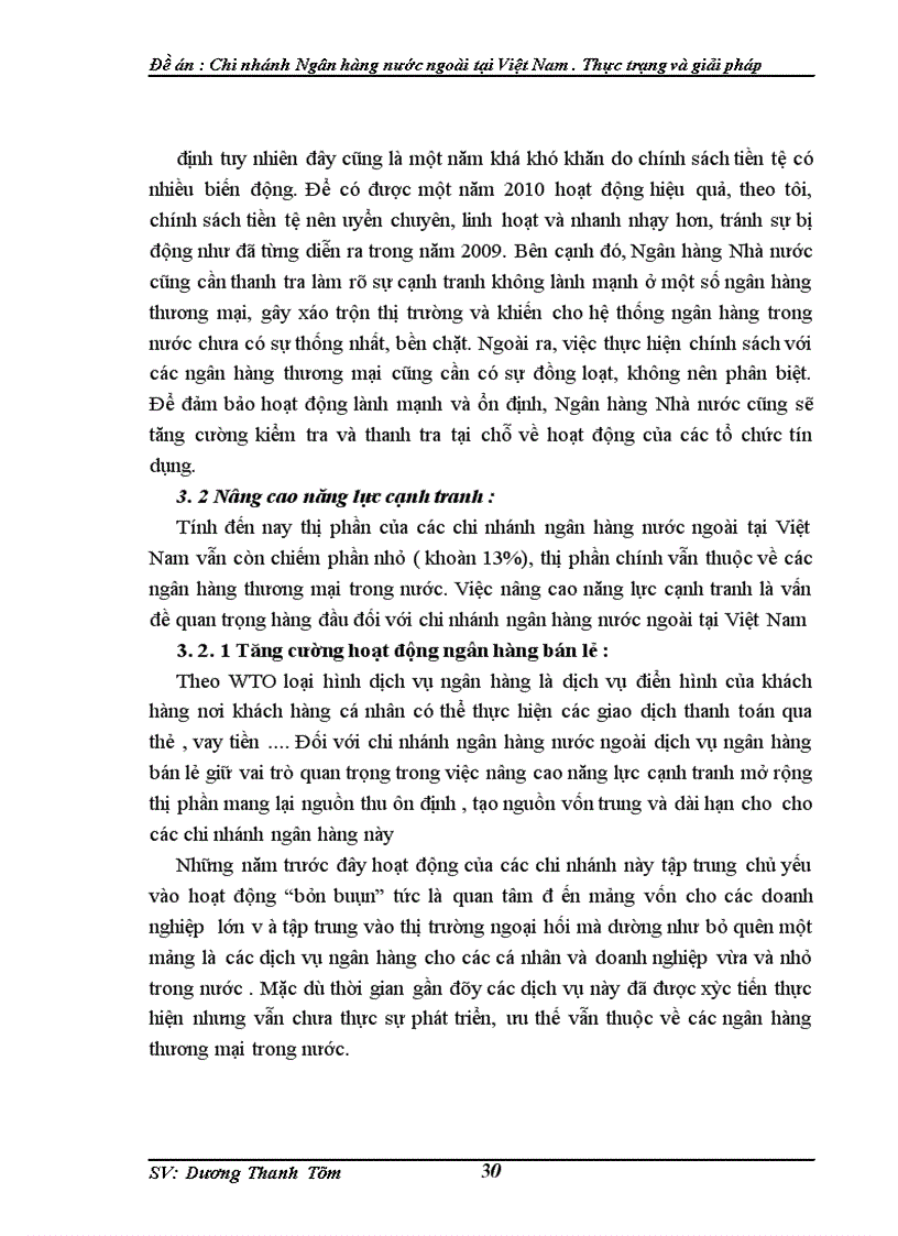 image for page Chi nhánh Ngân hàng nước ngoài tại Việt Nam . Thực trạng và giải pháp