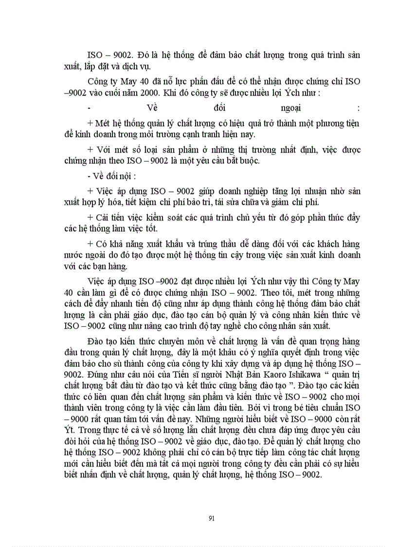 image for page Một số giải pháp nhằm nâng cao chất lượng sản phẩm ở Công ty May 40.
