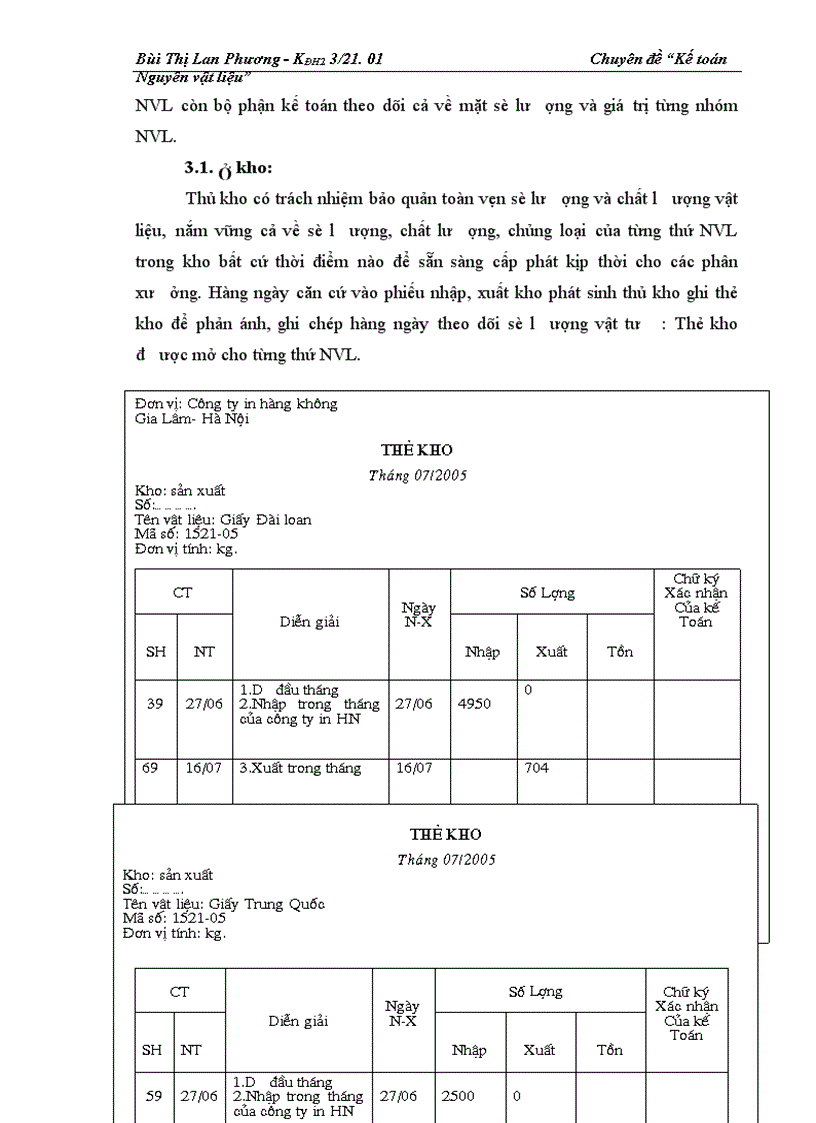 image for page Hoàn thiện công tác kế toán nguyên vật liệu tại công ty cổ phần In Hàng Không
