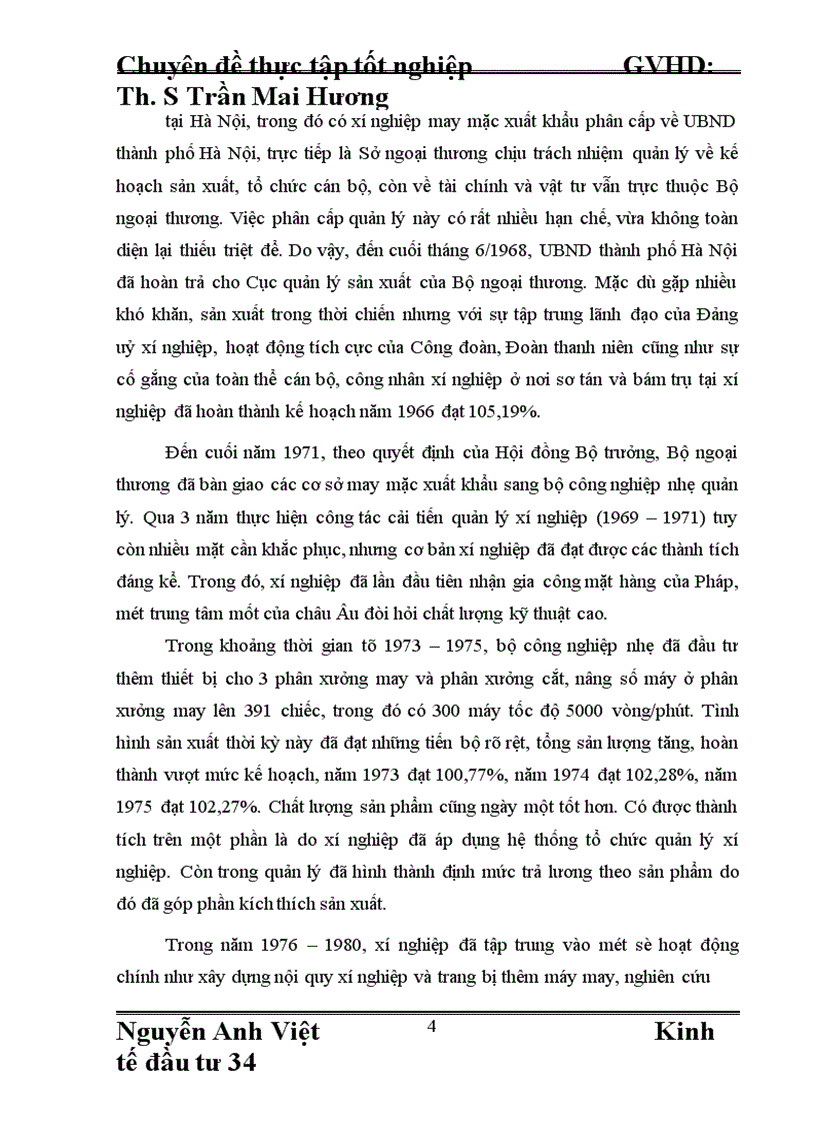 image for page Đầu Tư Nâng Cao Chất Lượng Sản Phẩm Của Công Ty Cổ Phần May Thăng Long Đáp ứng Yêu Cầu Hội Nhập Kinh Tế Quốc Tế