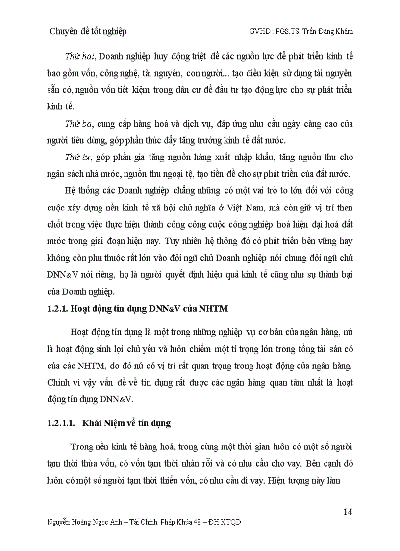 image for page Nâng cao chất lượng tín dụng doanh nghiệp nhỏ và vừa tại Ngân Hàng Công Thương Chi Nhánh Đống Đa