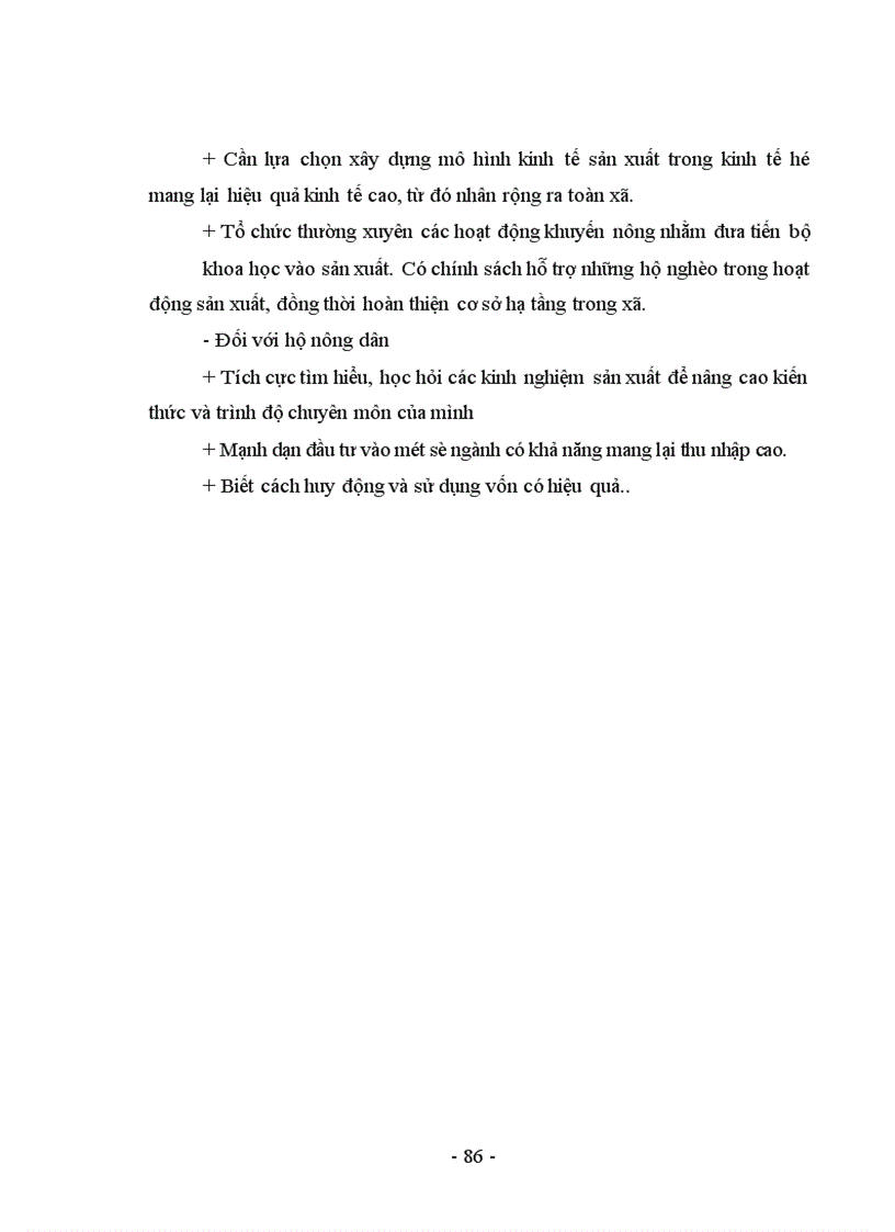 image for page Thực trạng và một số giải pháp chủ yếu phát triển kinh tế nông hộ tại xã Tiền Phong - huyện Thường Tín - tỉnh Hà Tây