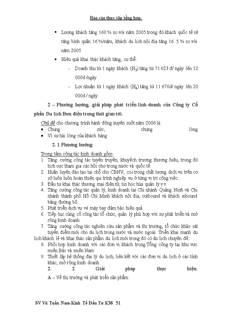 image for page Tình hình hoạt động kinh doanh của công ty cổ phần du lịch bưu điện