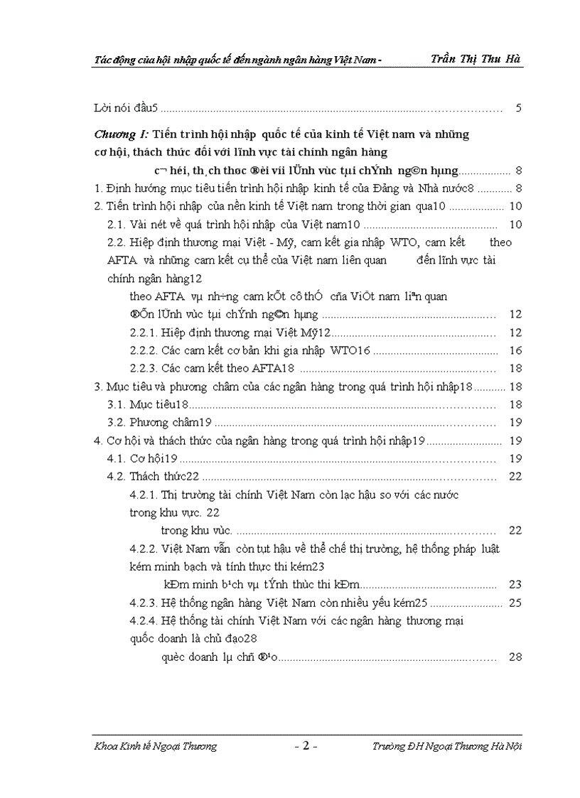 image for page Tác động của hội nhập quốc tế đến ngành ngân hàng việt nam