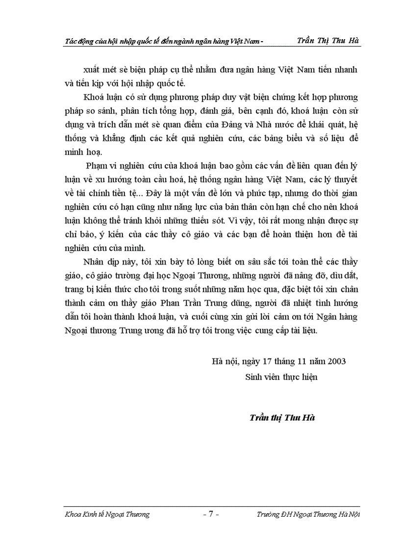 image for page Tác động của hội nhập quốc tế đến ngành ngân hàng việt nam