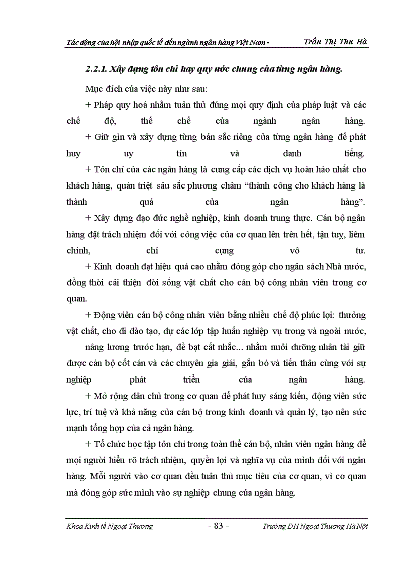 image for page Tác động của hội nhập quốc tế đến ngành ngân hàng việt nam