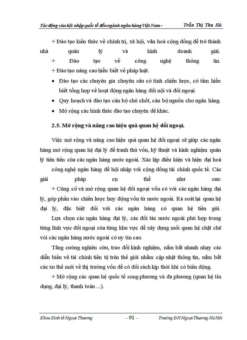 image for page Tác động của hội nhập quốc tế đến ngành ngân hàng việt nam