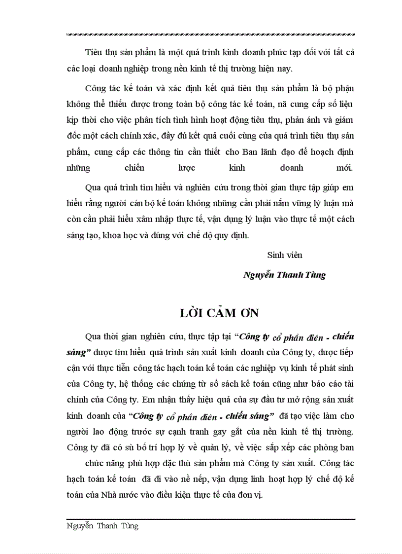 image for page Xác định kết quả hoạt động kinh doanh tại công ty cổ phần điên - chiếu sáng.