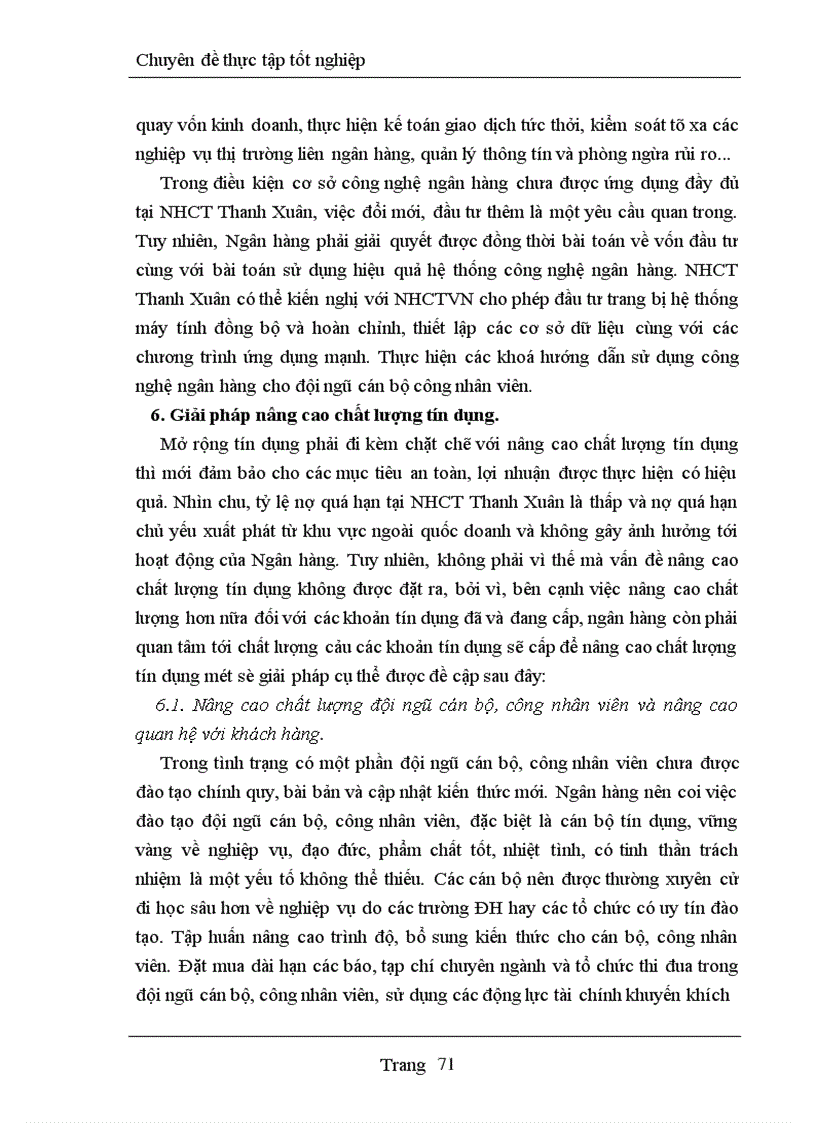 image for page Quan hệ tín dụng mà trong đó ngân hàng đóng vai trò người cho vay