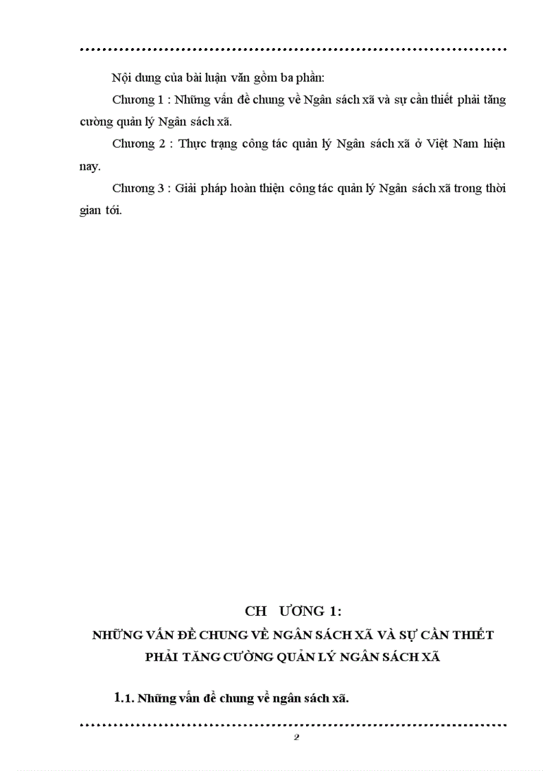 image for page Nâng cao công tác quản lý Ngân sách xã theo tinh thần Luật NSNN năm 2002