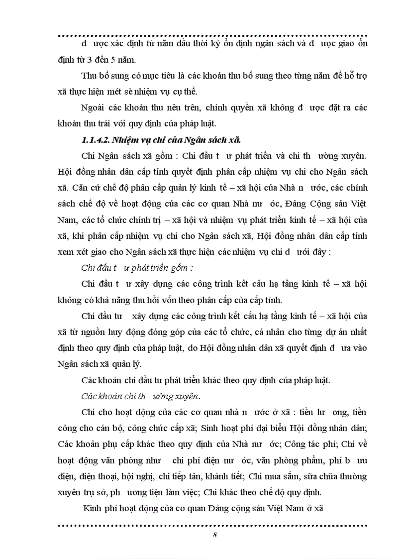 image for page Nâng cao công tác quản lý Ngân sách xã theo tinh thần Luật NSNN năm 2002