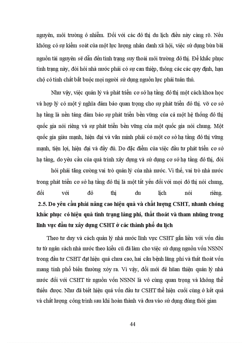 image for page Cơ sở lý luận về quản lý nhà nước trong lĩnh vực cơ sở hạ tầng nhằm phát triển kinh tế- xã hội ở các thành phố du lịch Việt Nam