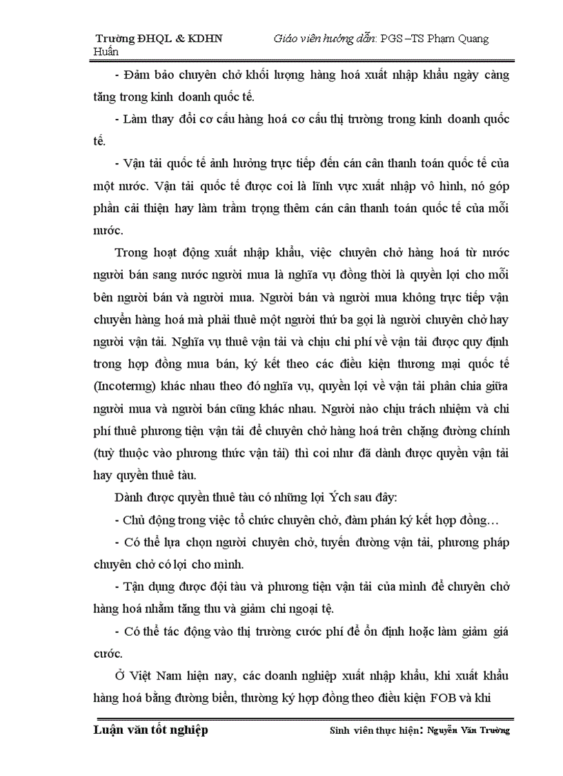 image for page Một số giải pháp phát triển vận tải thuỷ quốc tế ở Công ty vận tải thuỷ Bắc