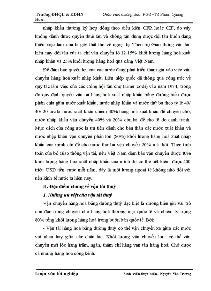 image for page Một số giải pháp phát triển vận tải thuỷ quốc tế ở Công ty vận tải thuỷ Bắc