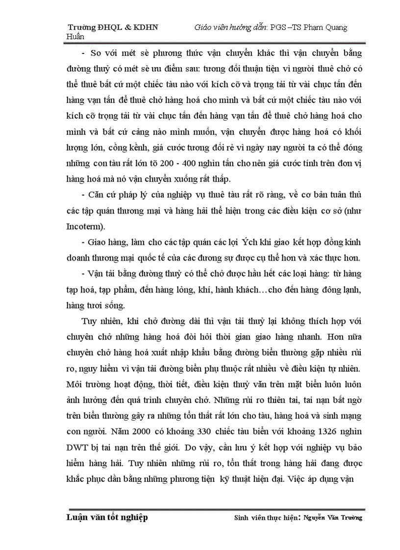 image for page Một số giải pháp phát triển vận tải thuỷ quốc tế ở Công ty vận tải thuỷ Bắc