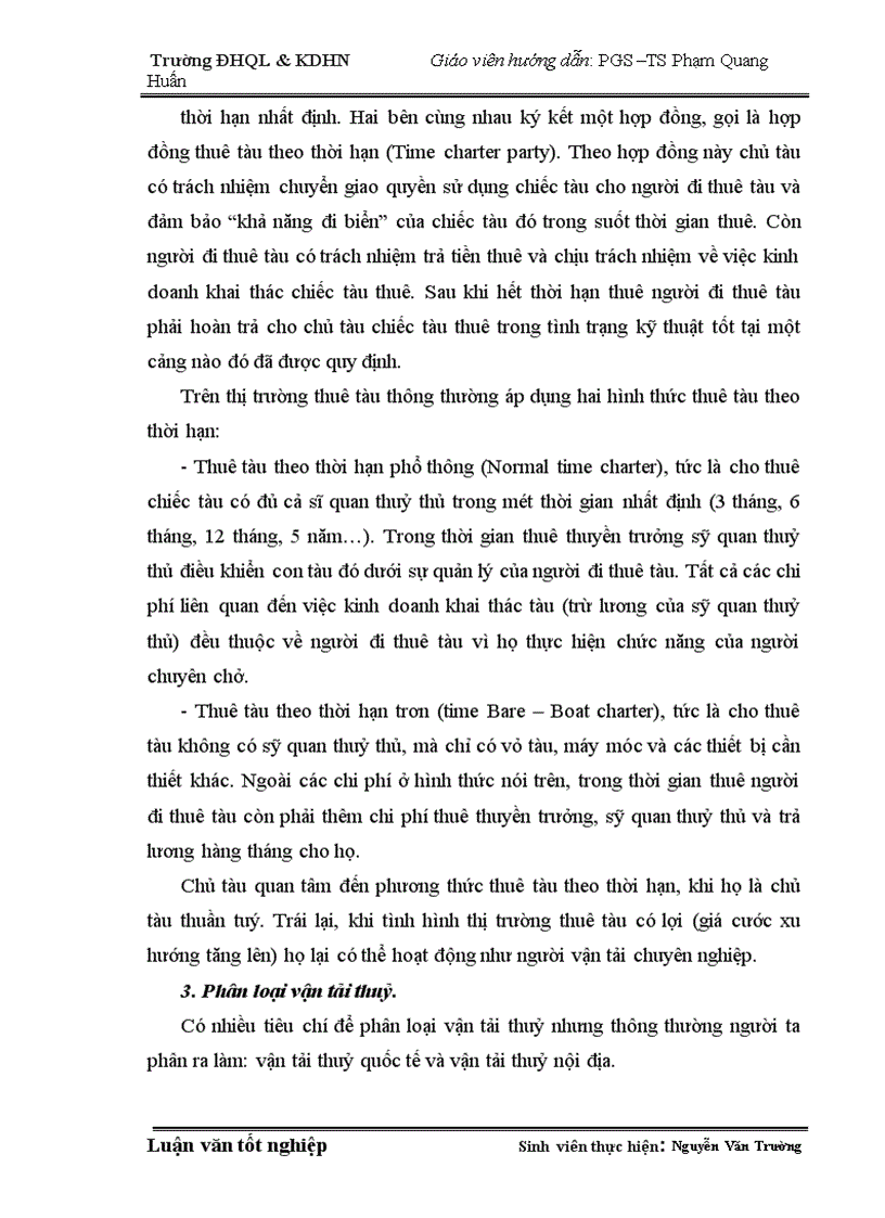 image for page Một số giải pháp phát triển vận tải thuỷ quốc tế ở Công ty vận tải thuỷ Bắc