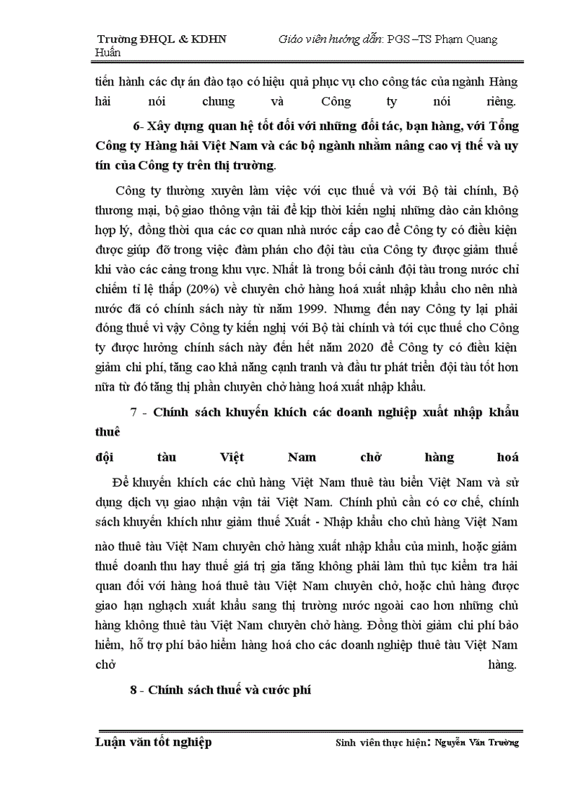 image for page Một số giải pháp phát triển vận tải thuỷ quốc tế ở Công ty vận tải thuỷ Bắc