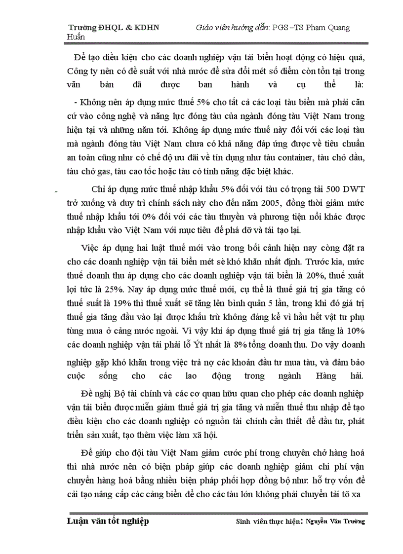 image for page Một số giải pháp phát triển vận tải thuỷ quốc tế ở Công ty vận tải thuỷ Bắc