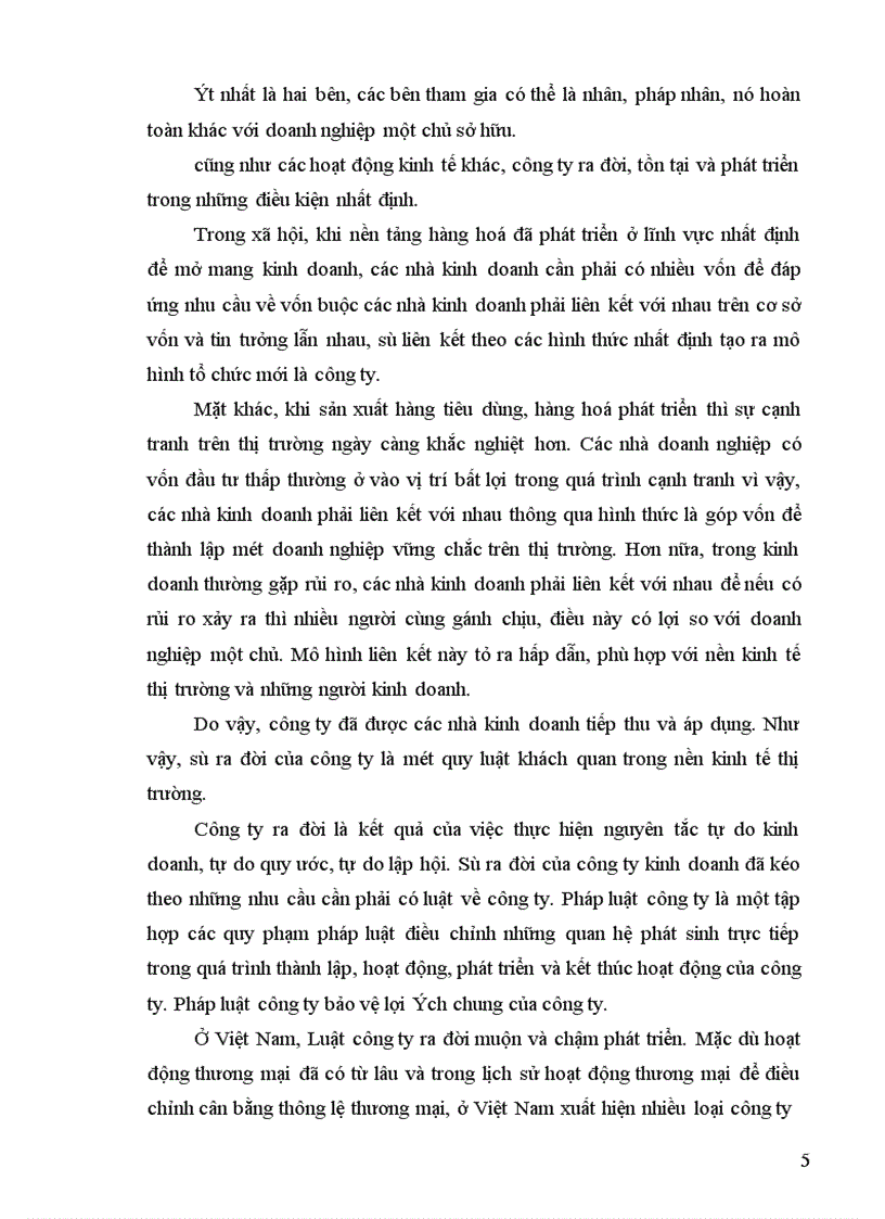 image for page Vấn đề hoàn thiện địa vị pháp lý của công ty trách nhiệm hữu hạn trong giai đoạn hiện nay