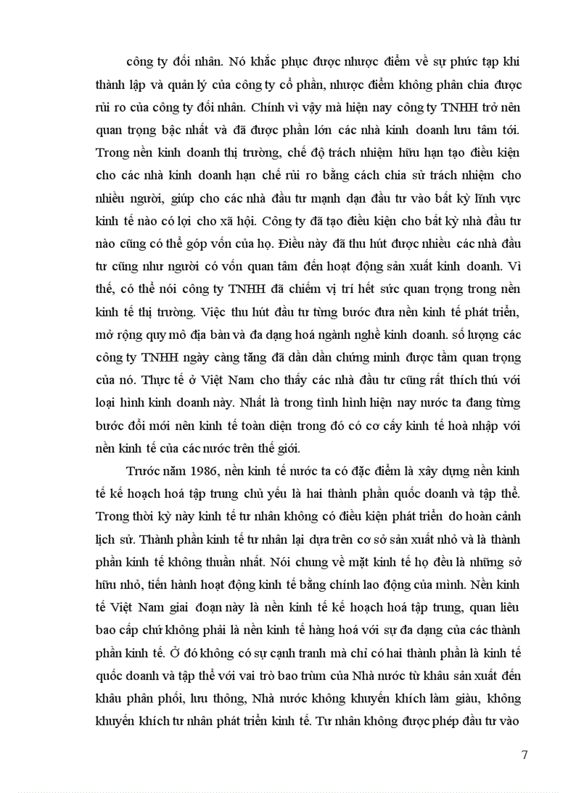image for page Vấn đề hoàn thiện địa vị pháp lý của công ty trách nhiệm hữu hạn trong giai đoạn hiện nay