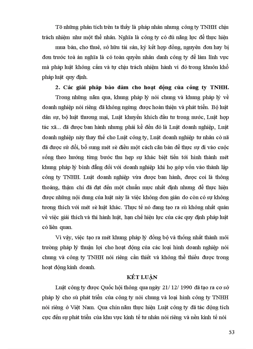 image for page Vấn đề hoàn thiện địa vị pháp lý của công ty trách nhiệm hữu hạn trong giai đoạn hiện nay
