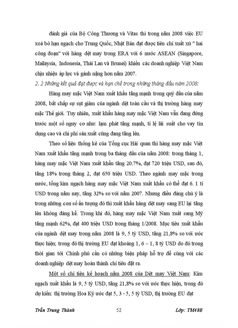 image for page Giải pháp thúc đẩy xuất khẩu hàng dệt may Việt Nam vào thị trường EU thời kỳ hậu WTO