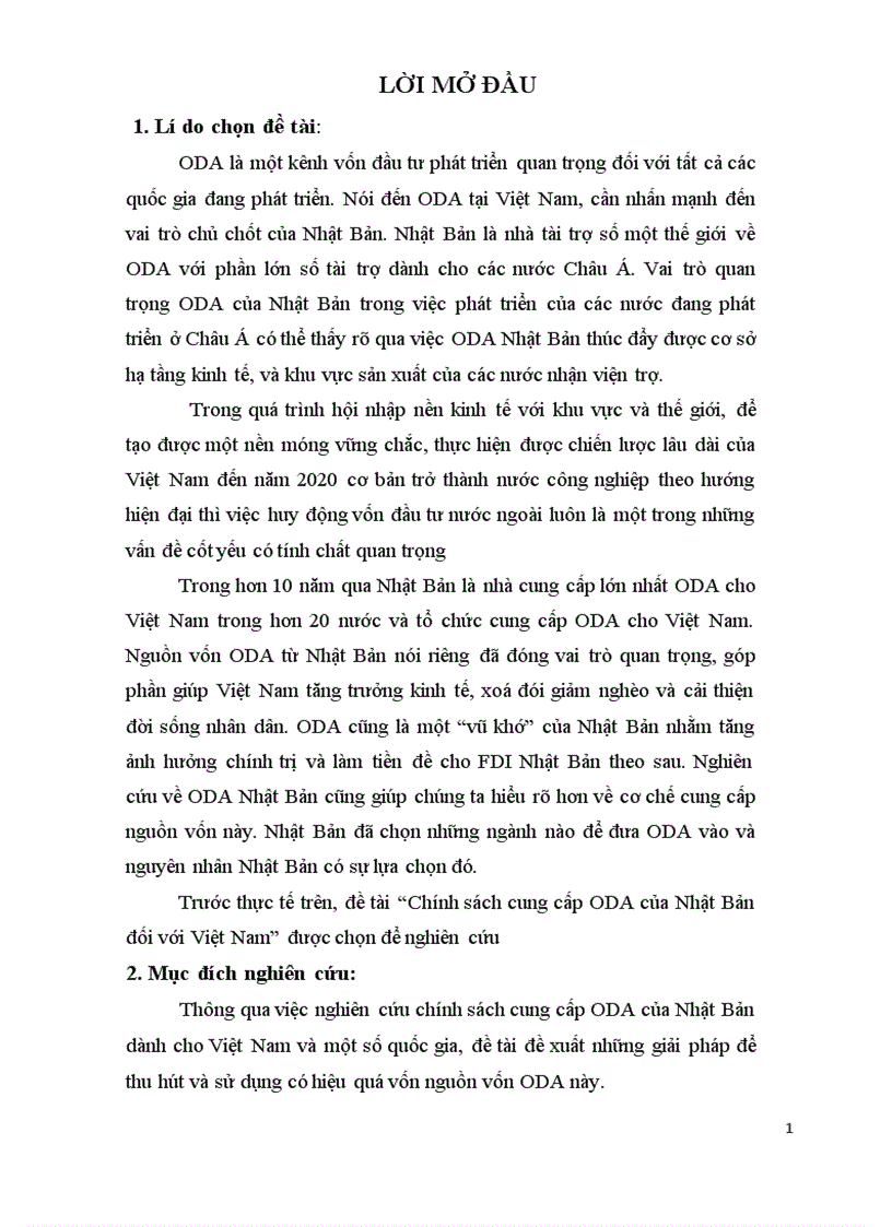 image for page Chính sách cung cấp ODA của Nhật Bản đối với Việt Nam