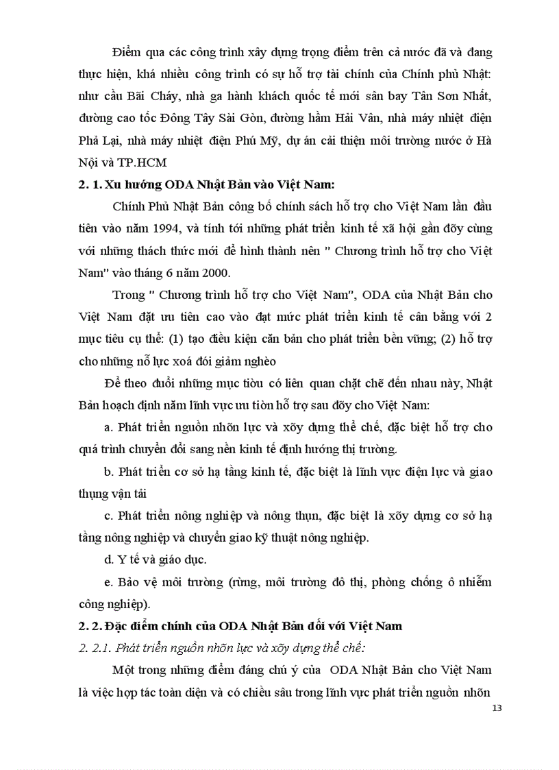 image for page Chính sách cung cấp ODA của Nhật Bản đối với Việt Nam