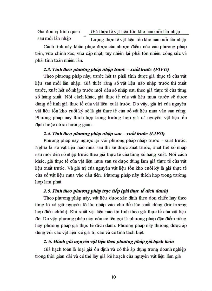 image for page Tổ chức hạch toán nguyên vật liệu tại Công ty dệt Minh Khai