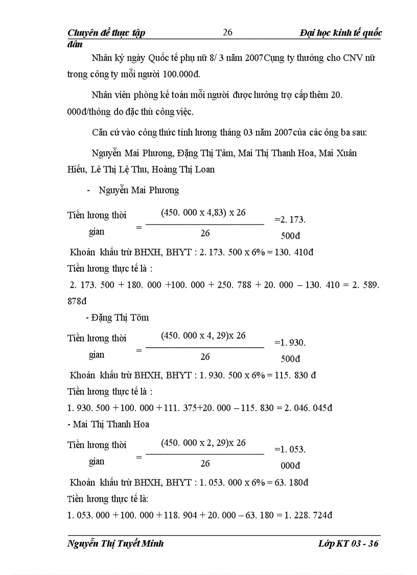 image for page Hạch toán tiền lương và các khoản trích theo lương tại công ty Long Bình