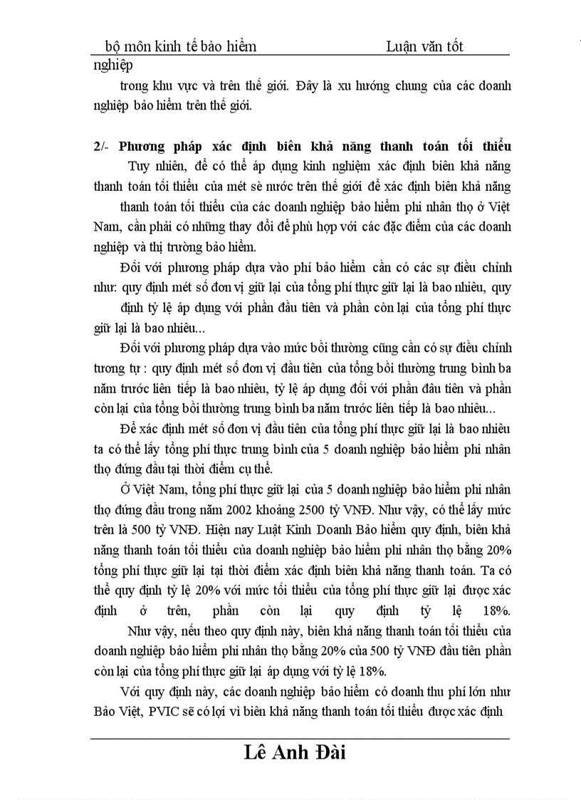image for page Một số vấn đề về đảm bảo khả năng thanh toán của công ty cổ phần bảo hiểm Petrolimex Petrolimex Joint-Stock Insurance Company (PJICO)