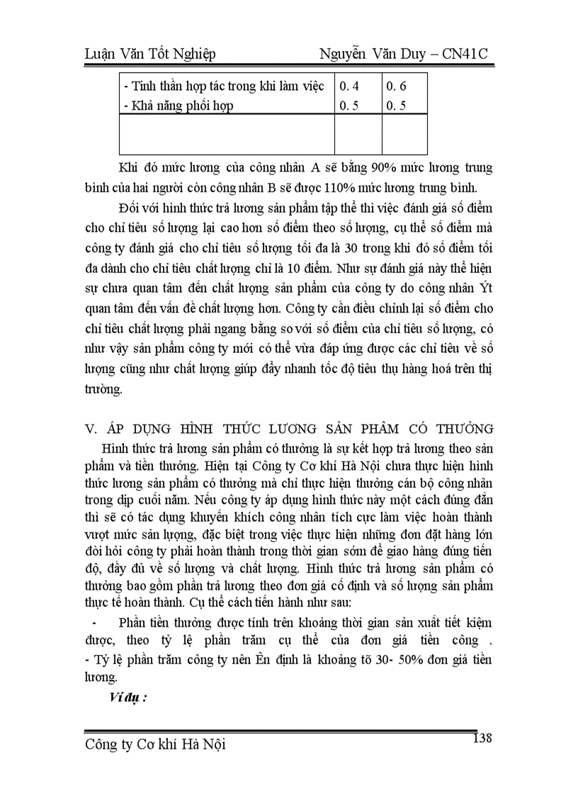 image for page Một số biện pháp cơ bản nhằm củng cố và hoàn thiện hình thức tiền lương theo sản phẩm ở Công ty Cơ khí Hà Nội