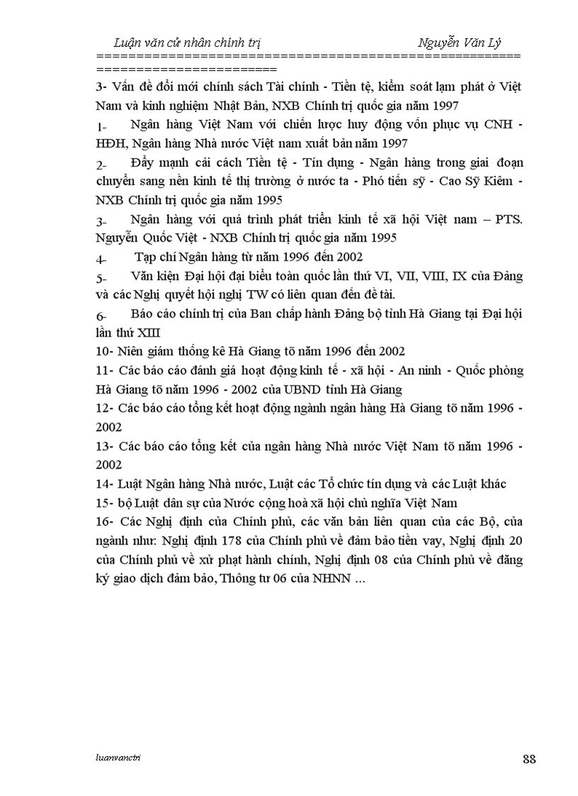 image for page Chất lượng tín dụng của các ngân hàng thương mại trên địa bàn tỉnh Hà Giang - Thực trạng và giải pháp