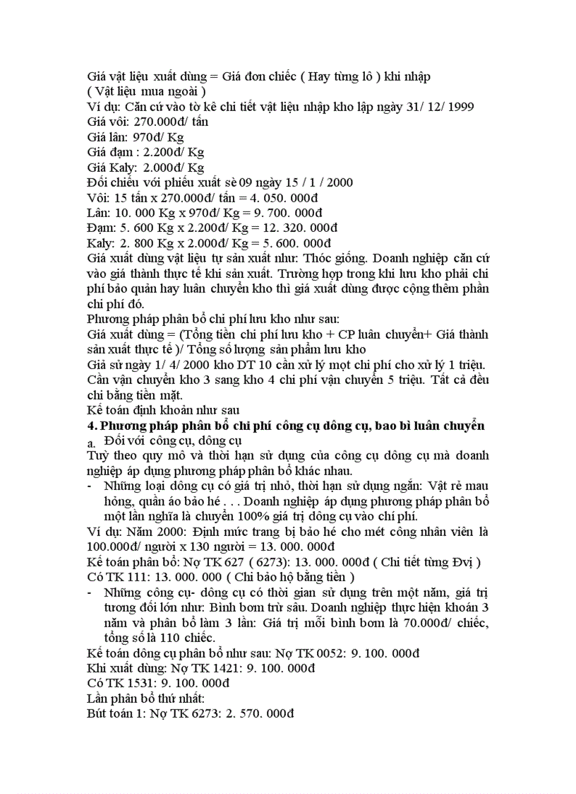 image for page Thực trạng về tổ chức hạch toán kế toán vật liệu tại xí nghiệp giống lúa Lai Cách - công ty giống cây trồng Hải Dương