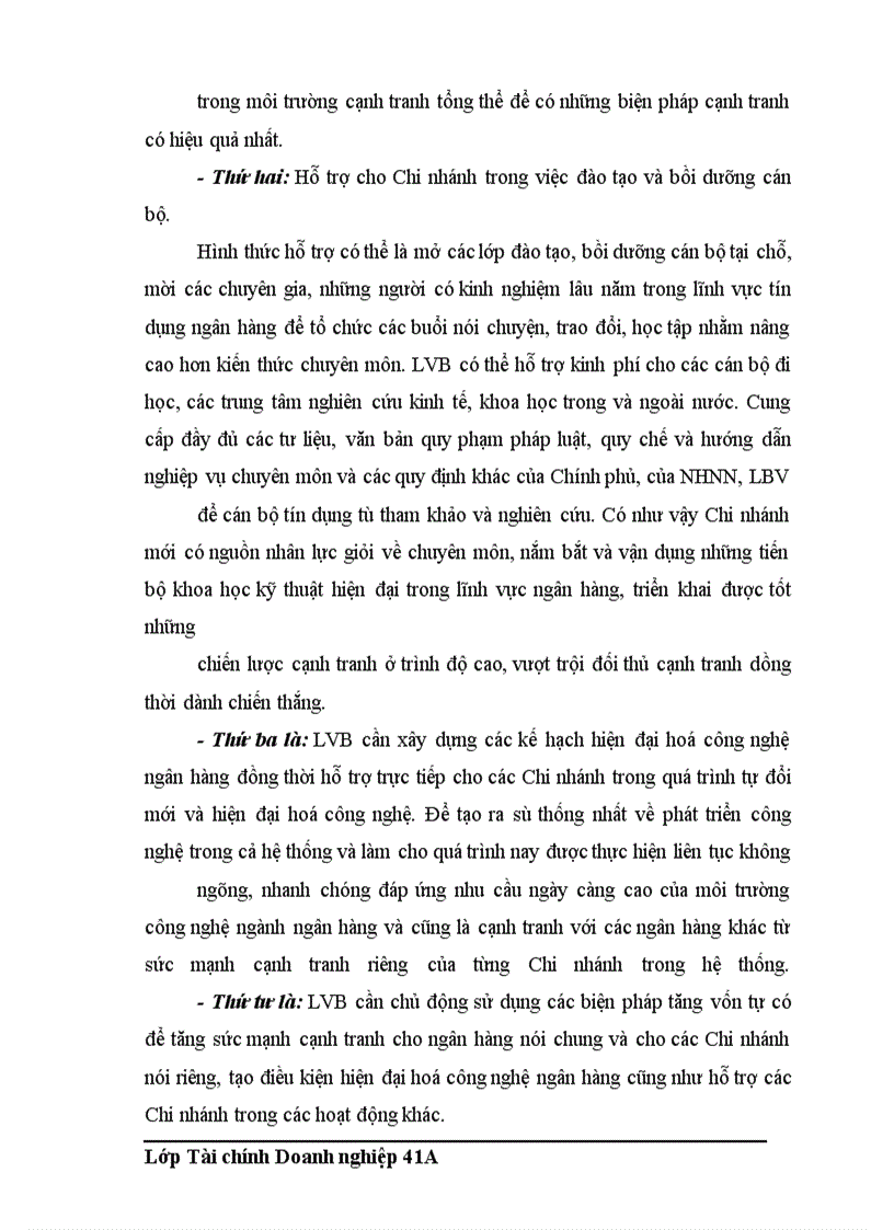 image for page Các giải pháp nhằm tăng khả năng cạnh tranh cho Ngân hàng liên doanh Lào-Việt, chi nhánh Hà Nội