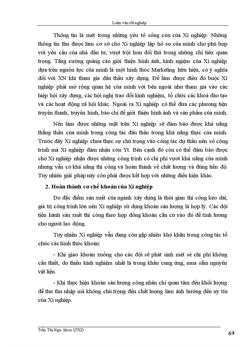 image for page Một số biện pháp nhằm nâng cao hiệu quả sử dụng vốn sản xuất kinh doanh ở xí nghiệp xây lắp điện Nam Hà