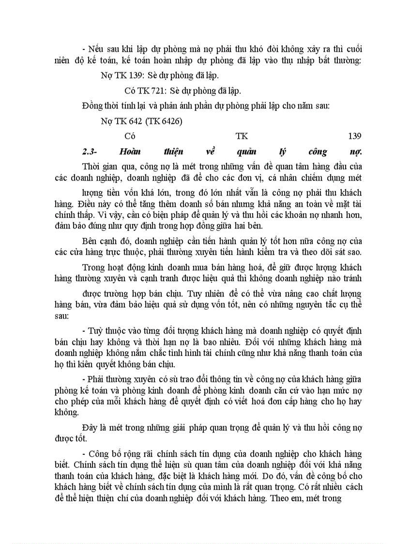 image for page Hoàn thiện công tác kế toán tiêu thụ hàng hoá và xác định kết quả kinh doanh ở các doanh nghiệp thương mại